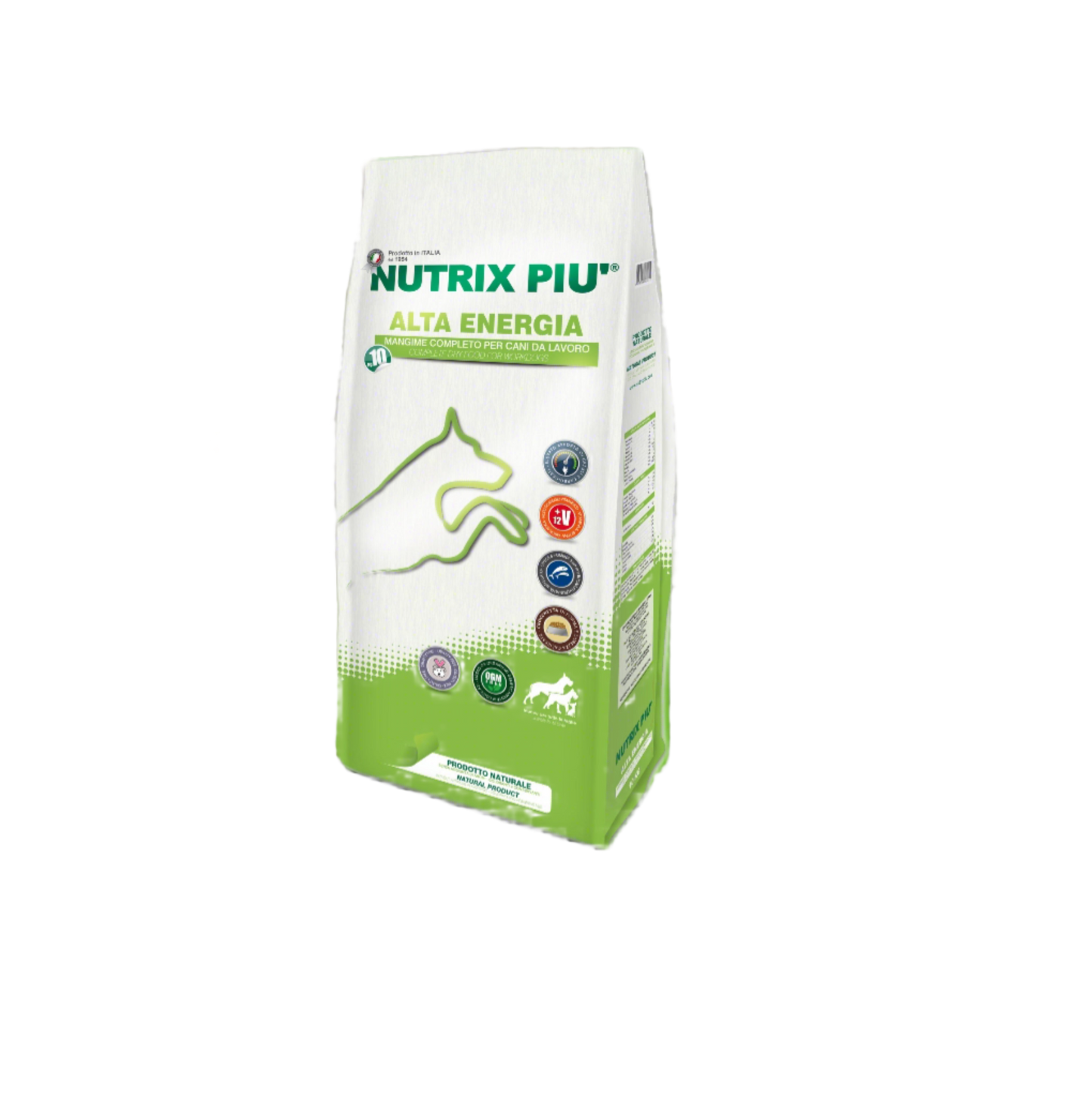 NUTRIX PIU’ ALTA ENERGIA PER CANI DA LAVORO
