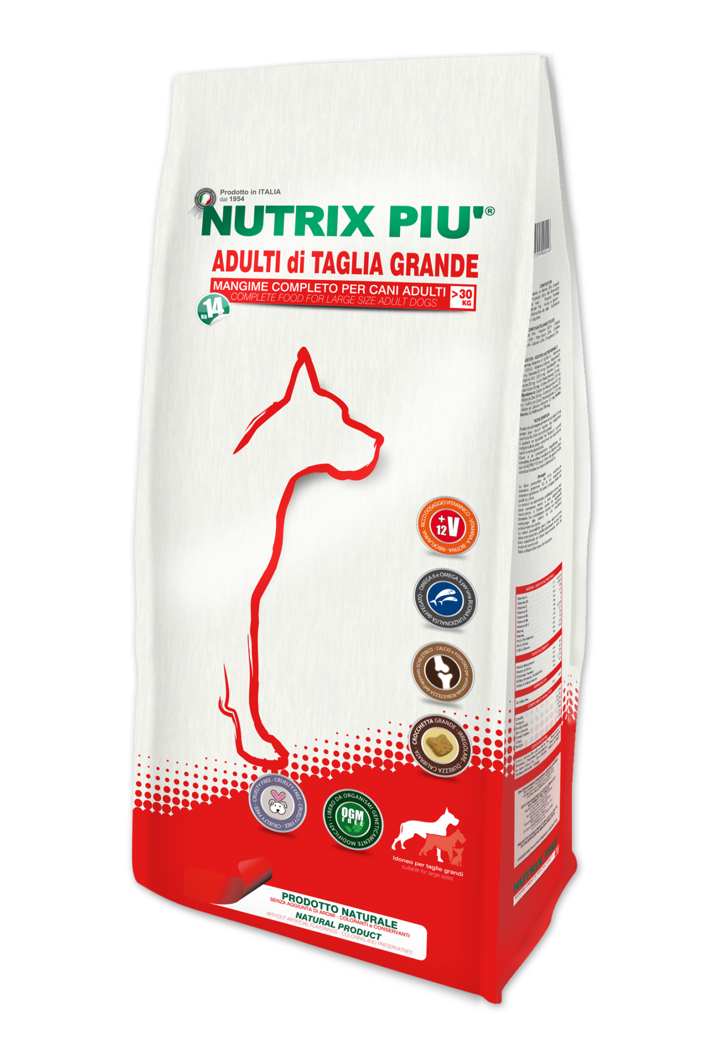NUTRIX PIU’ ADULTI DI TAGLIA GRANDE